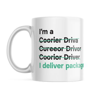 I'm a Courier Driver